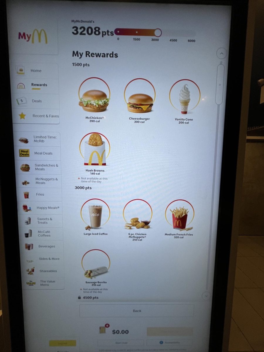 McDonald’s loyalty program that makes buying there more appealing to students.